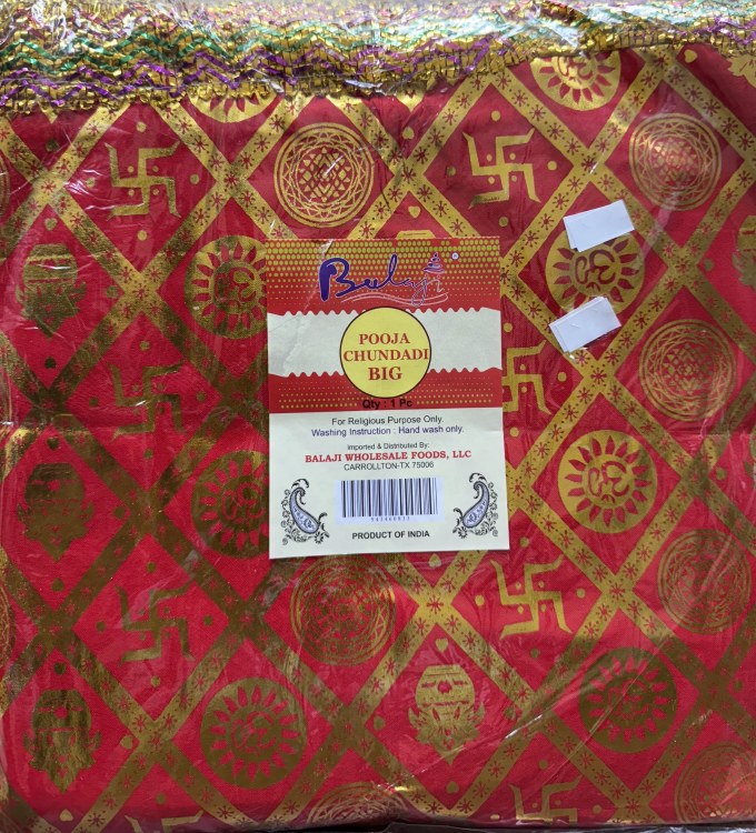 Balaji Pooja Chundadi Cloth Big 1Piece