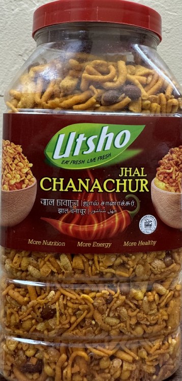 Utsho Jhal Hot Chanachur Jar 600 G