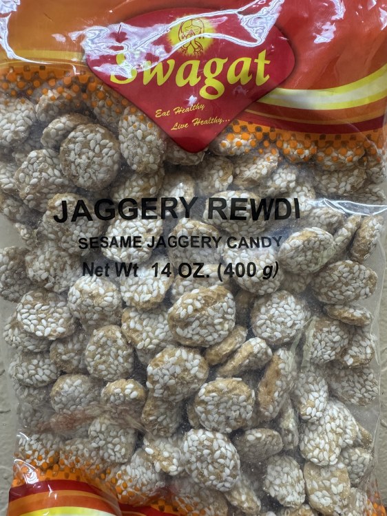 Swagat Jaggery Rewdi (Sesame Jaggery Candy) 400 G