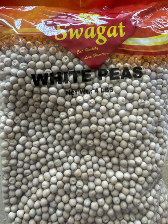 Swagat White Peas 4 Lbs
