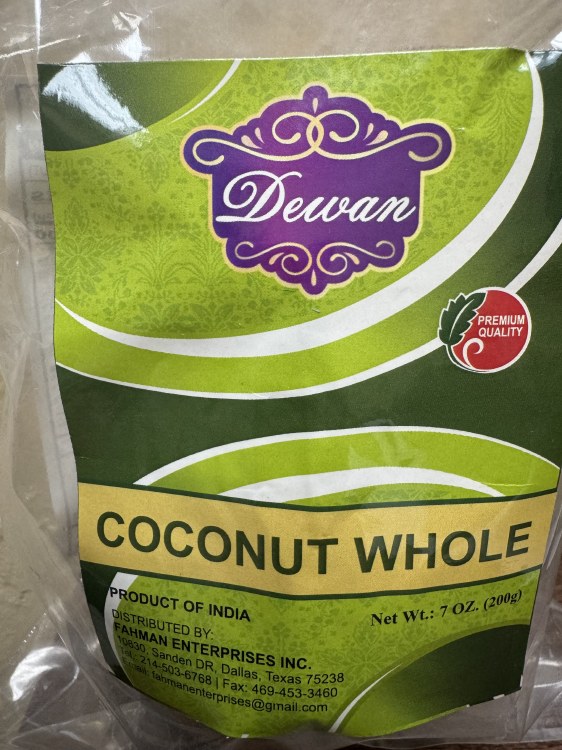 Dewan Coconut Whole 200 G