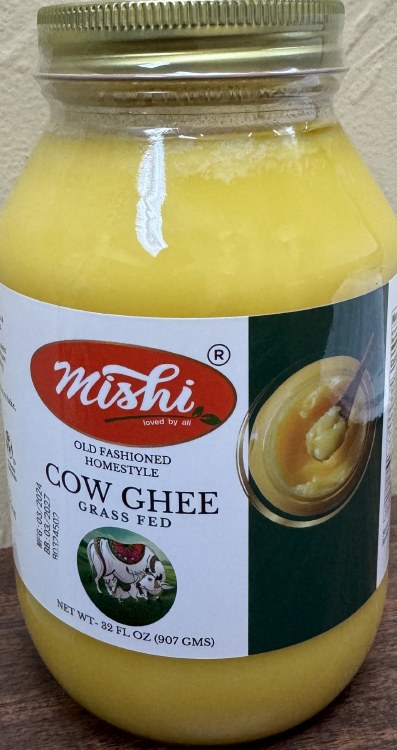 Mishi Old Fashioned Homestyle Cow Ghee Grass Fed 907 G
