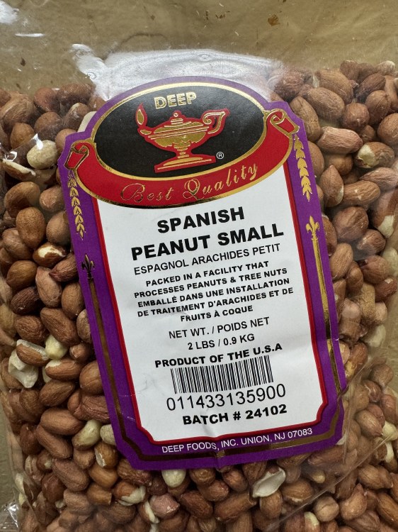 Deep Spanish Peanut Small 2 Lbs