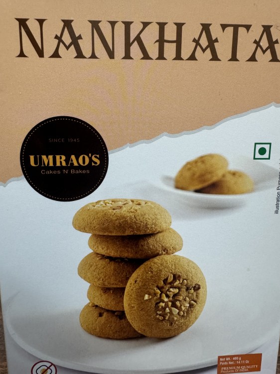 Umrao'S Nan Khatai 400 G