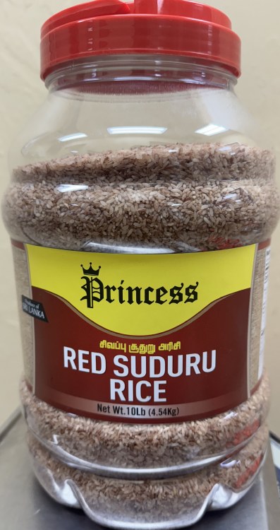 Princess Red Suduru Rice 10 Lb