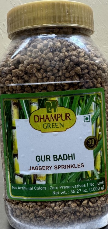 Dhampur Green Gur Badhi Jaggery Sprinkles 1 Kg