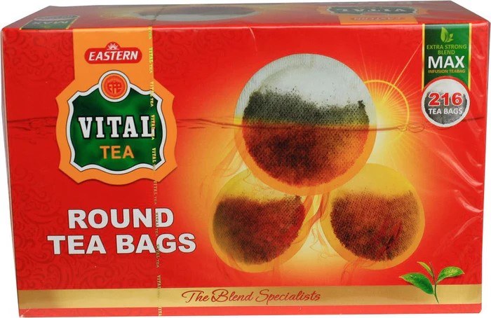 Eastern  Vital Tea 216 Round Tea Bags 650 G