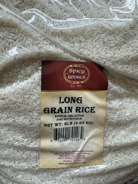 Spicy World Long Grain Rice 8 LBS