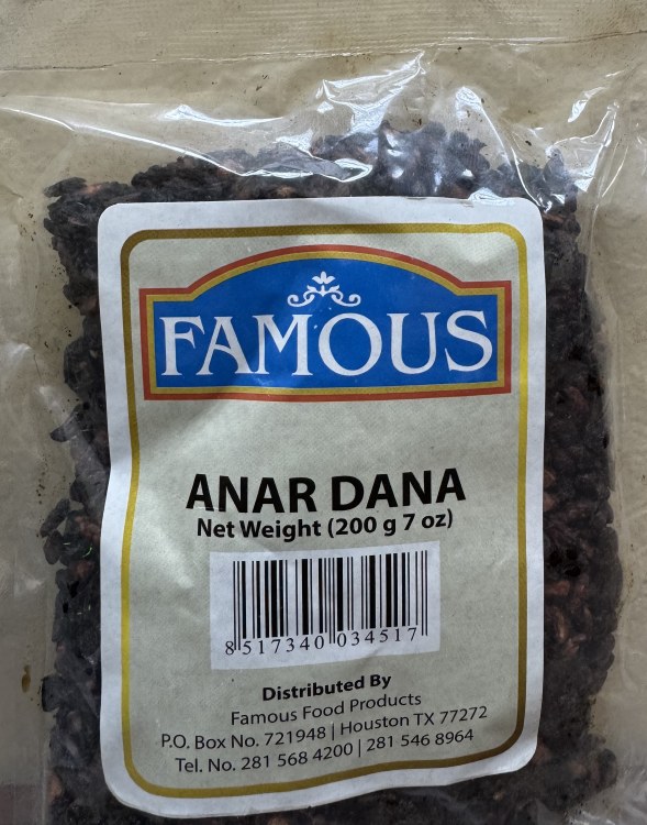 Famous Anar Dana Seeds 200 G