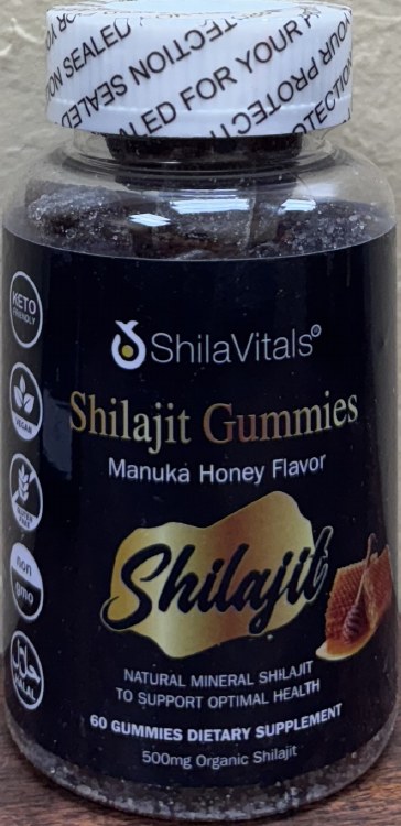 Shila Vitals Shilajit Manuka Honey Flavour Gummies 60 Pcs