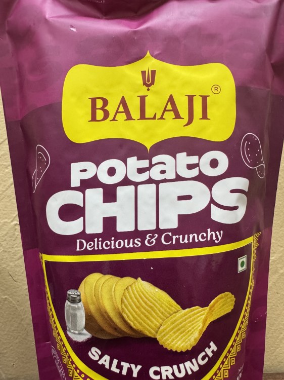 Balaji Potato Chips Salty & Crunchy 100 G