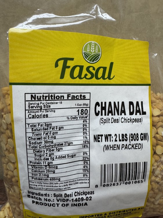 Fasal Chana Dal 2 Lbs