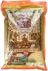 India Gate Basmati Golden Sella 10 Lbs