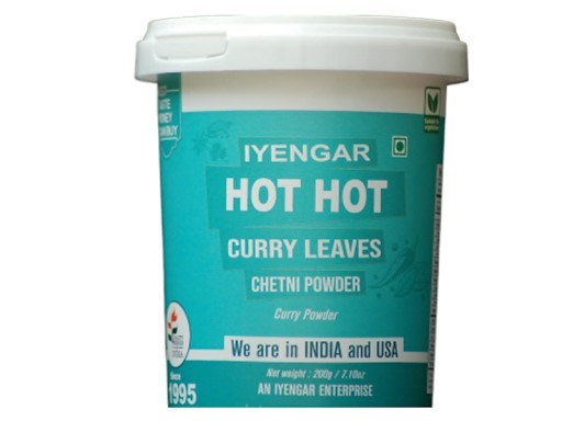 Iyengar Curry Leaves Chetni Po