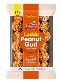Jabsons Laddu Peanut Gud 210 G