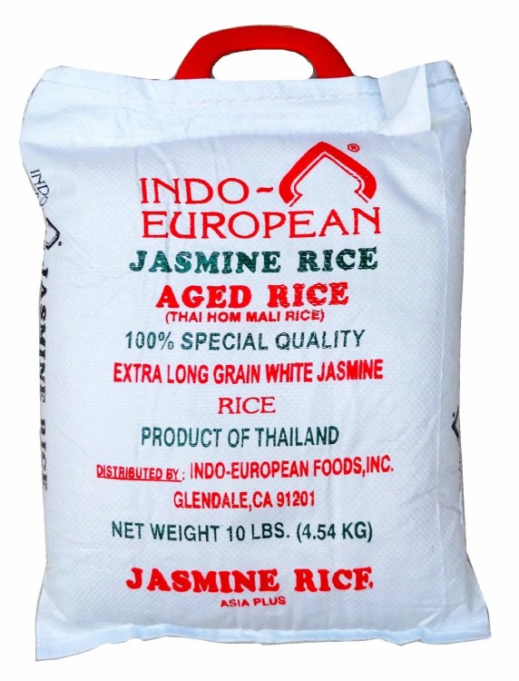 Indo - European Jasmine Rice Aged Rice 20 LBS