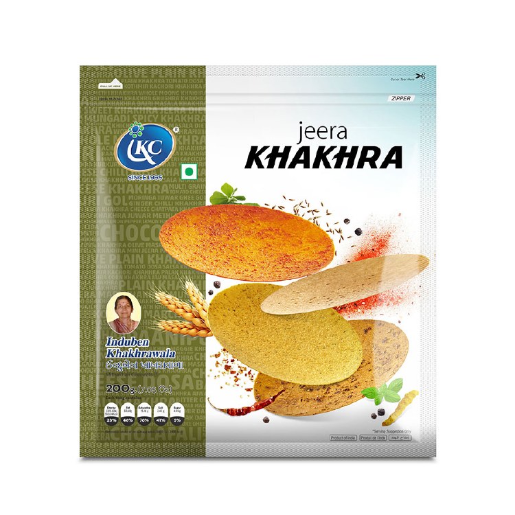 LKC Jeera Khakhra 200 G