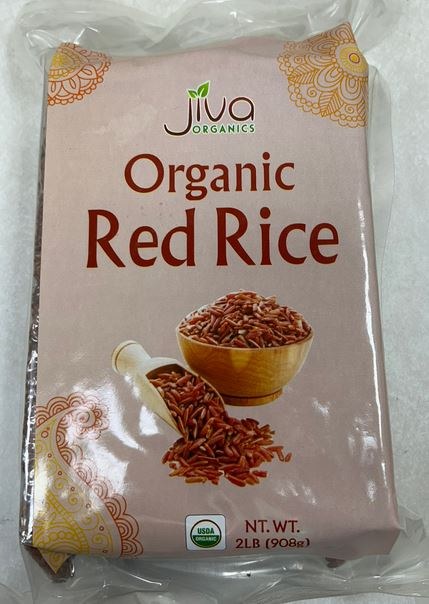 Jiva Organics Organic Red Rice 2 LB