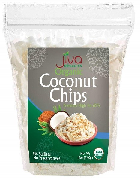 Jiva Organics Coconut Chips 340g