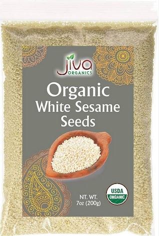 Jiva Organics White Sesame Seeds 200 G