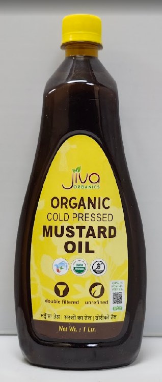 Jiva Organic Mustard Oil 1lt