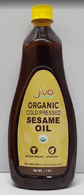 Jiva Organic Sesame Oil 1 Ltr