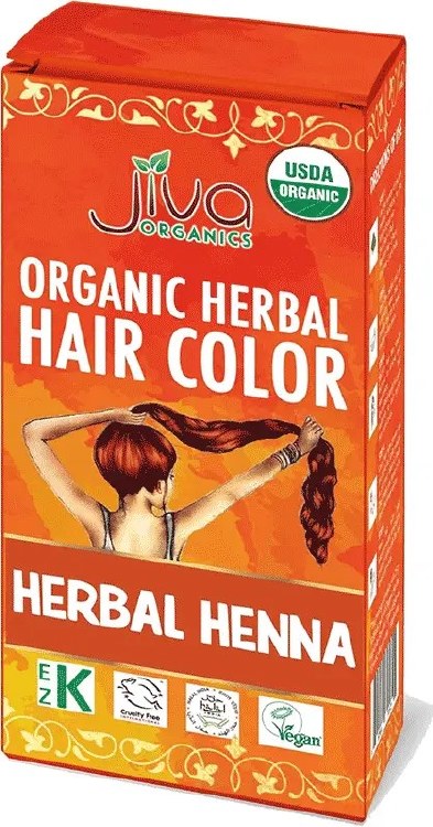 Jiva Organics Herbal Henna Hair Color 100 G