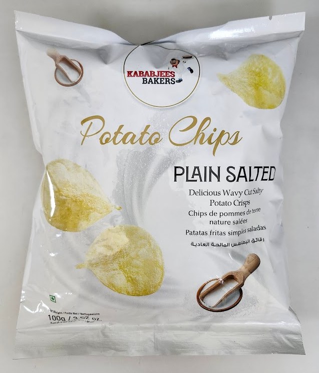 Kb Potato Chips Plain Sal 100g