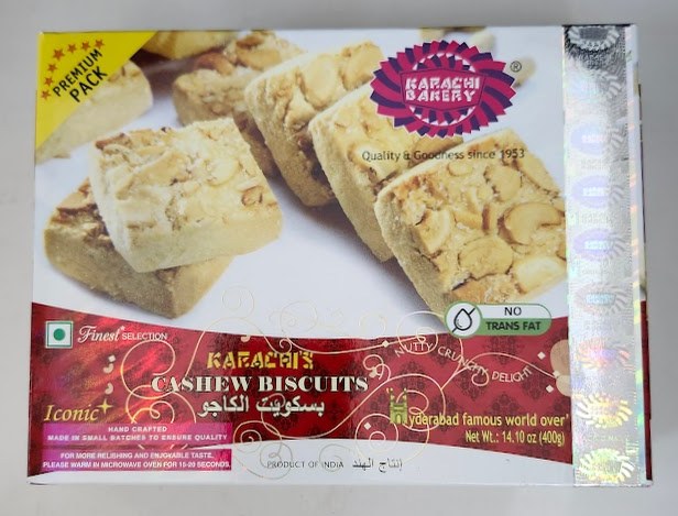 Karachi Bakery Cashew Biscuits 400 G