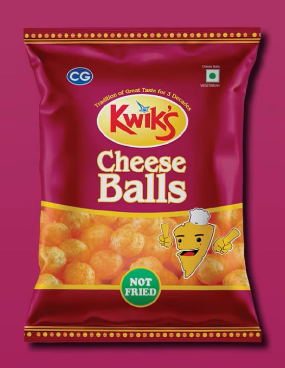 Kwiks Cheese Balls 40gm