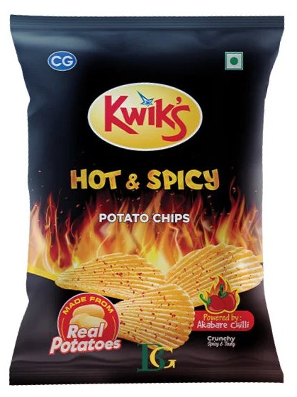 Kwik`s H&s Potato Chips 60g