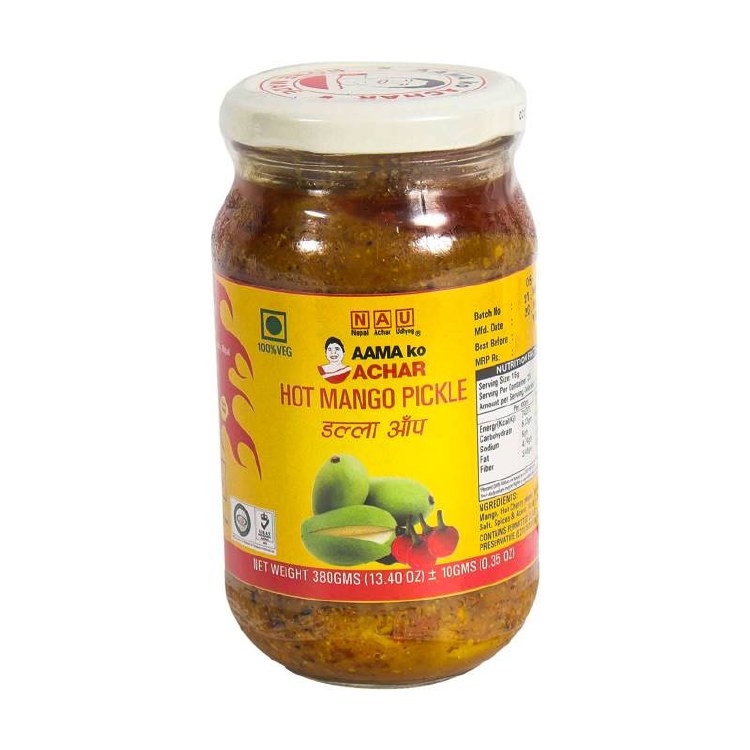 Aama Ko Achar Hot Mango Pickle 380 G