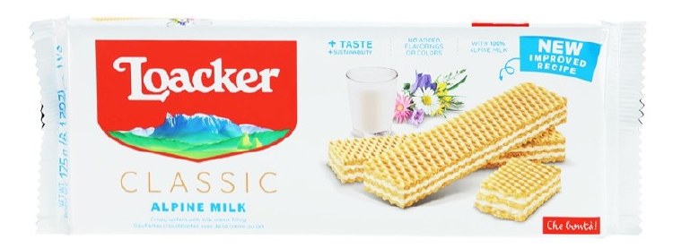 Loacker Classic Alpine Milk Wafer 175 G