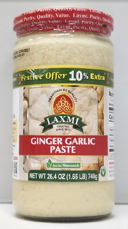 Laxmi Ginger/garlic Paste