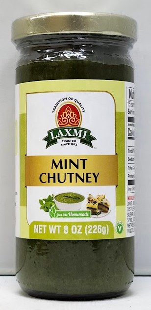 Laxmi Mint Chutney 8.6 Fl.Oz