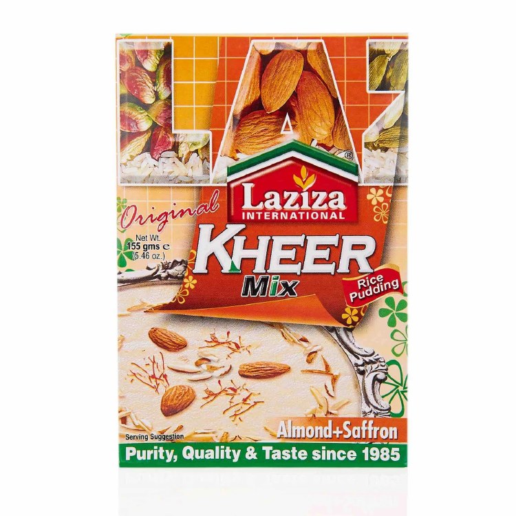 Laziza Kheer Mix Almond + Saffron 155 G