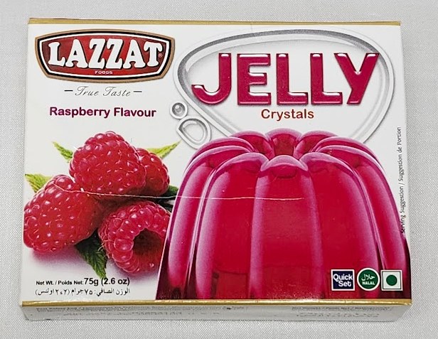 Laz Raspberry Fla Jelly 75g
