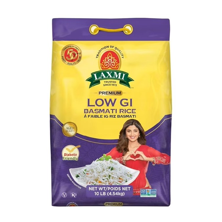 Laxmi Low Gi Basmati Rice 10 Lb