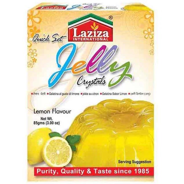 Laziza Lemon Jelly Crystols 4 Oz