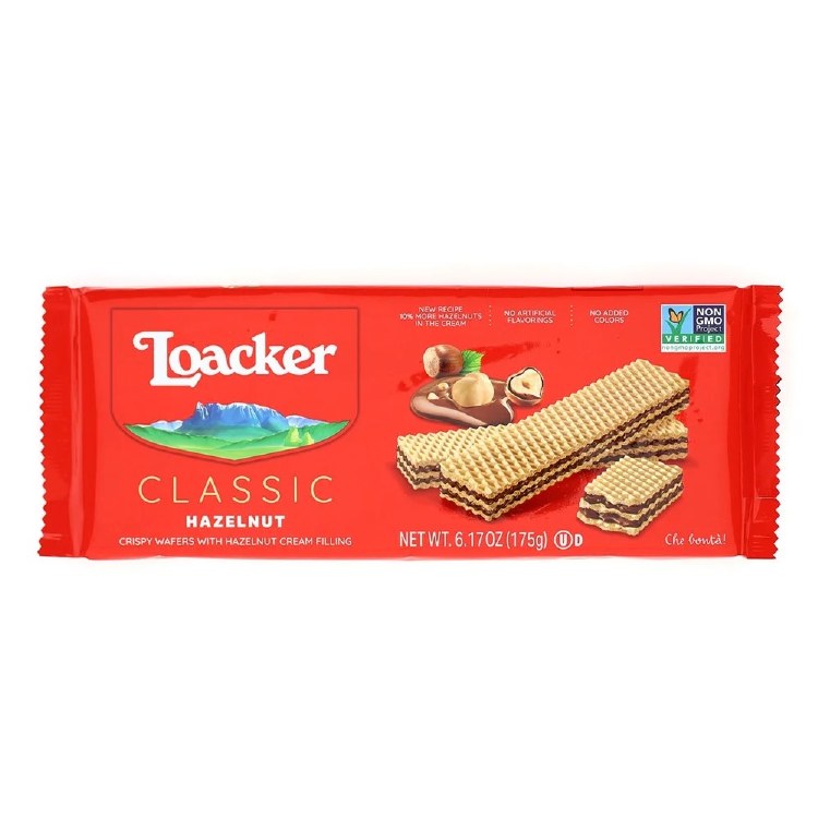 Loacker Classic Hazelnut Wafer 175 G