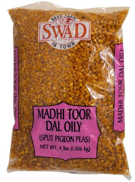 Swad Toor Dal Oily 4 Lb