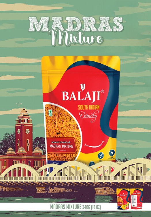 Balaji Madras Miixture 340 G