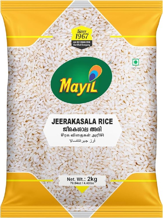 Mayil Jeerakasala Rice 2 KG