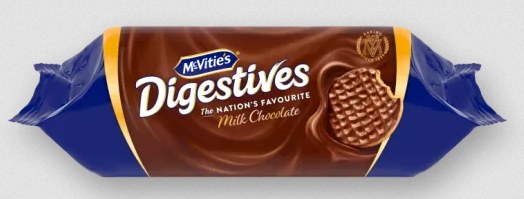 Mc Vities Digestives Wheat Biscuits With Milk Chocolate Flavour 300 G