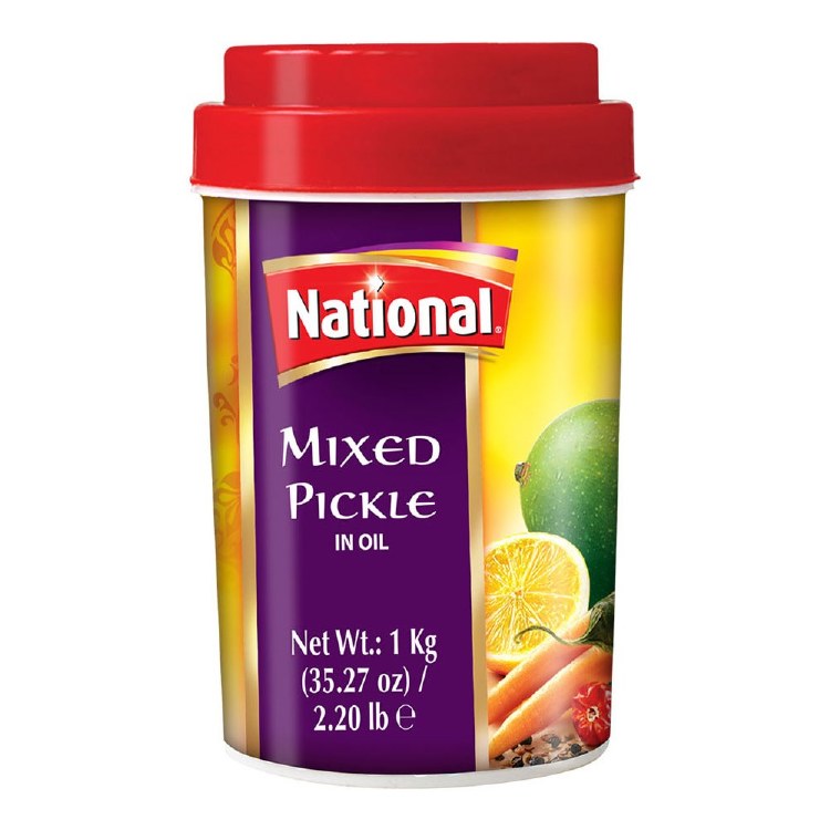 National Mixed Pickle In Oil 1 KG