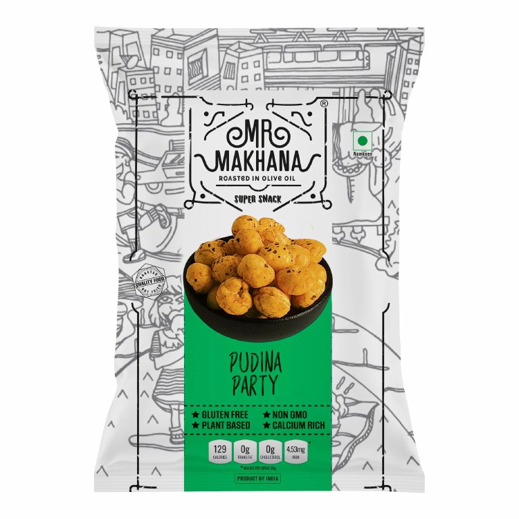 Mr Makhana Pudina Party 60g