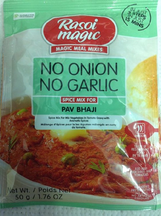 Rasoi Magic No Onion No Garlic Pav Bhaji 50 G