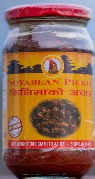 Rato Bhale Soya Bean Pickle 380 G