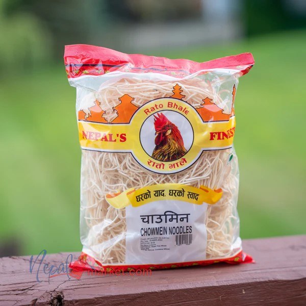 Rato Bhale Steamed Chowmein Noodles 250 G