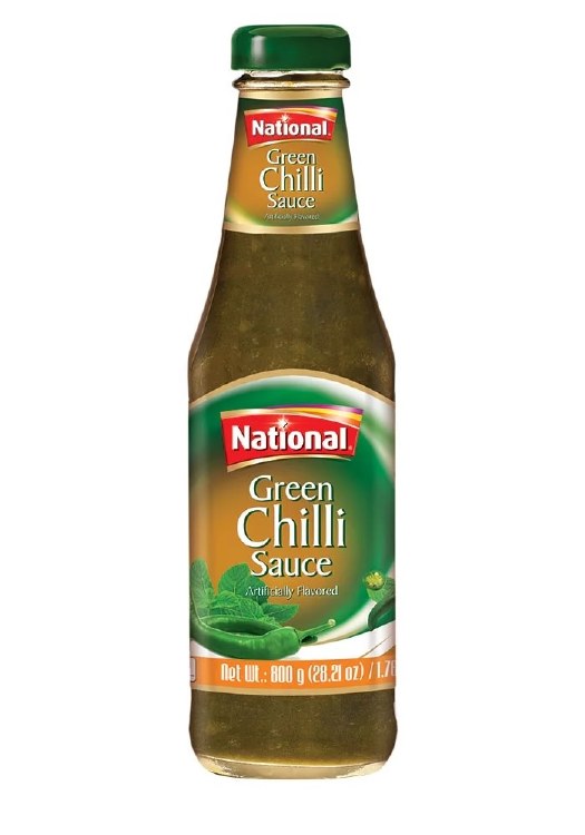 National Green Chilli Sauce 800 G